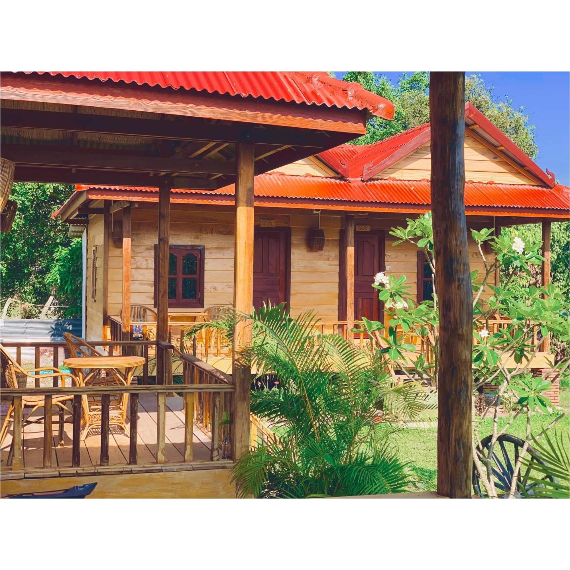 The Hidden Oasis Bungalows Кампот Экстерьер фото